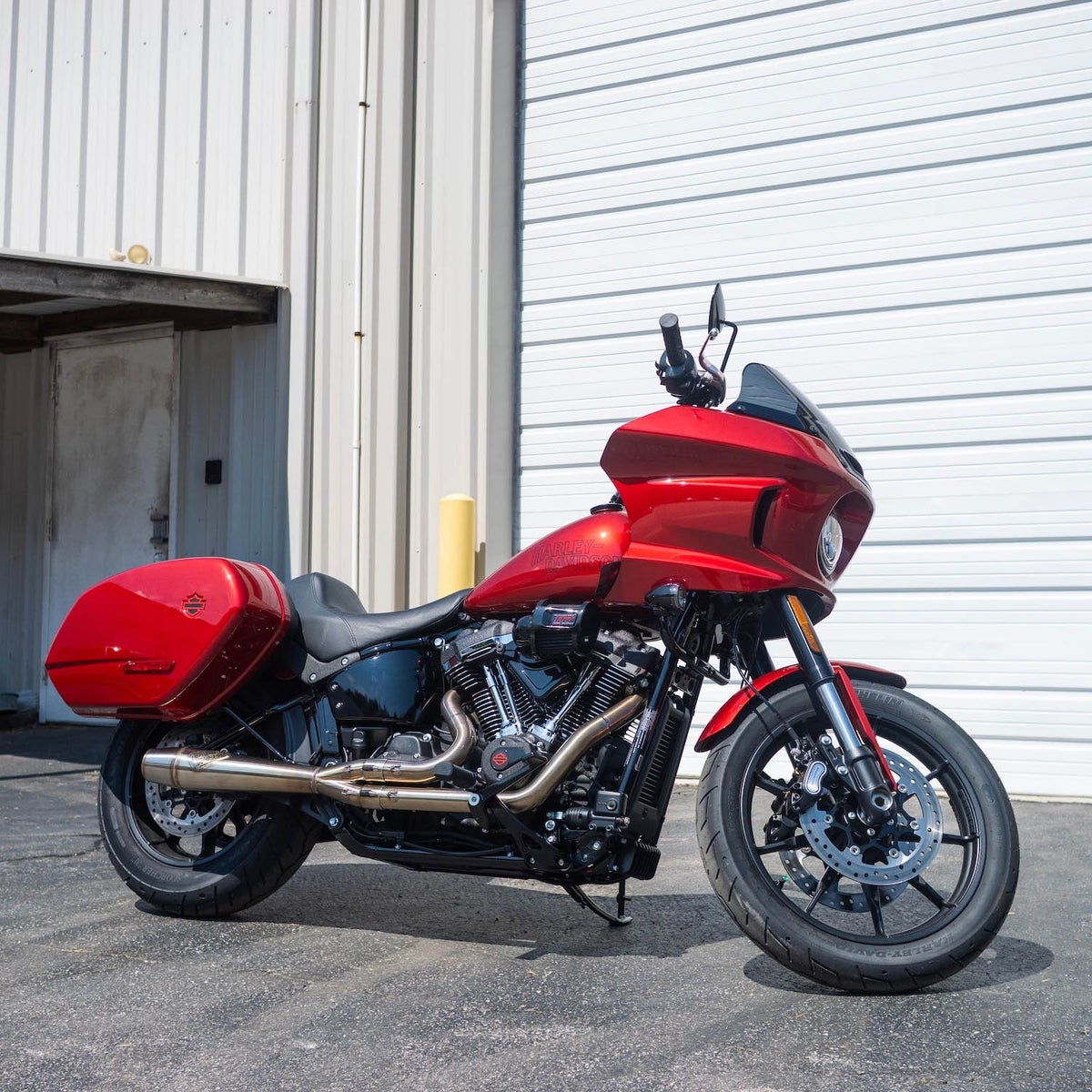 Intimidator ミッドレングス・2-1フルエキゾーストマフラー (ステンレス)2