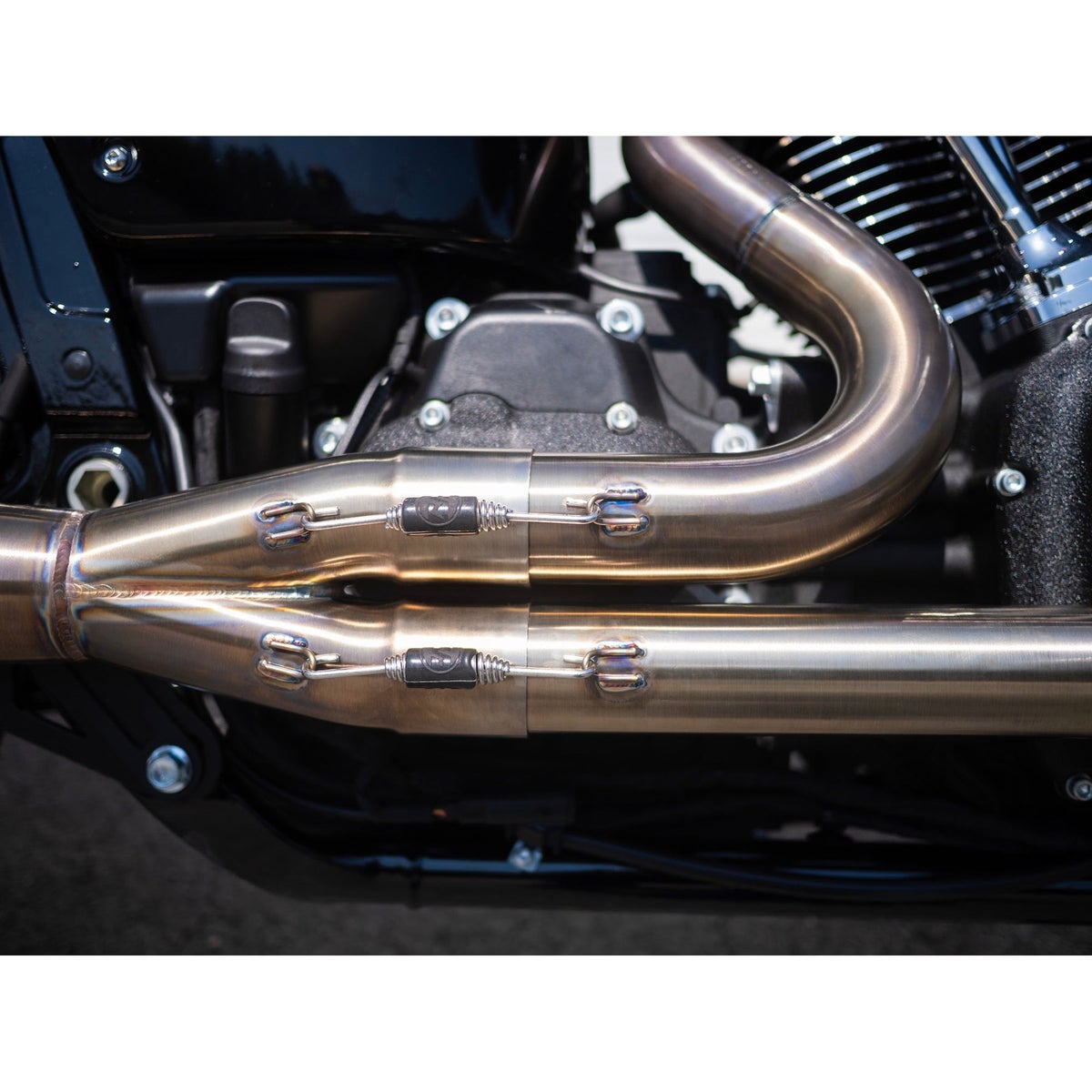 Intimidator ミッドレングス・2-1フルエキゾーストマフラー (ステンレス)5