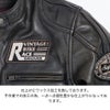 DEGNER デグナー レディース シープレザー ジャケット ワッペン付き 10
