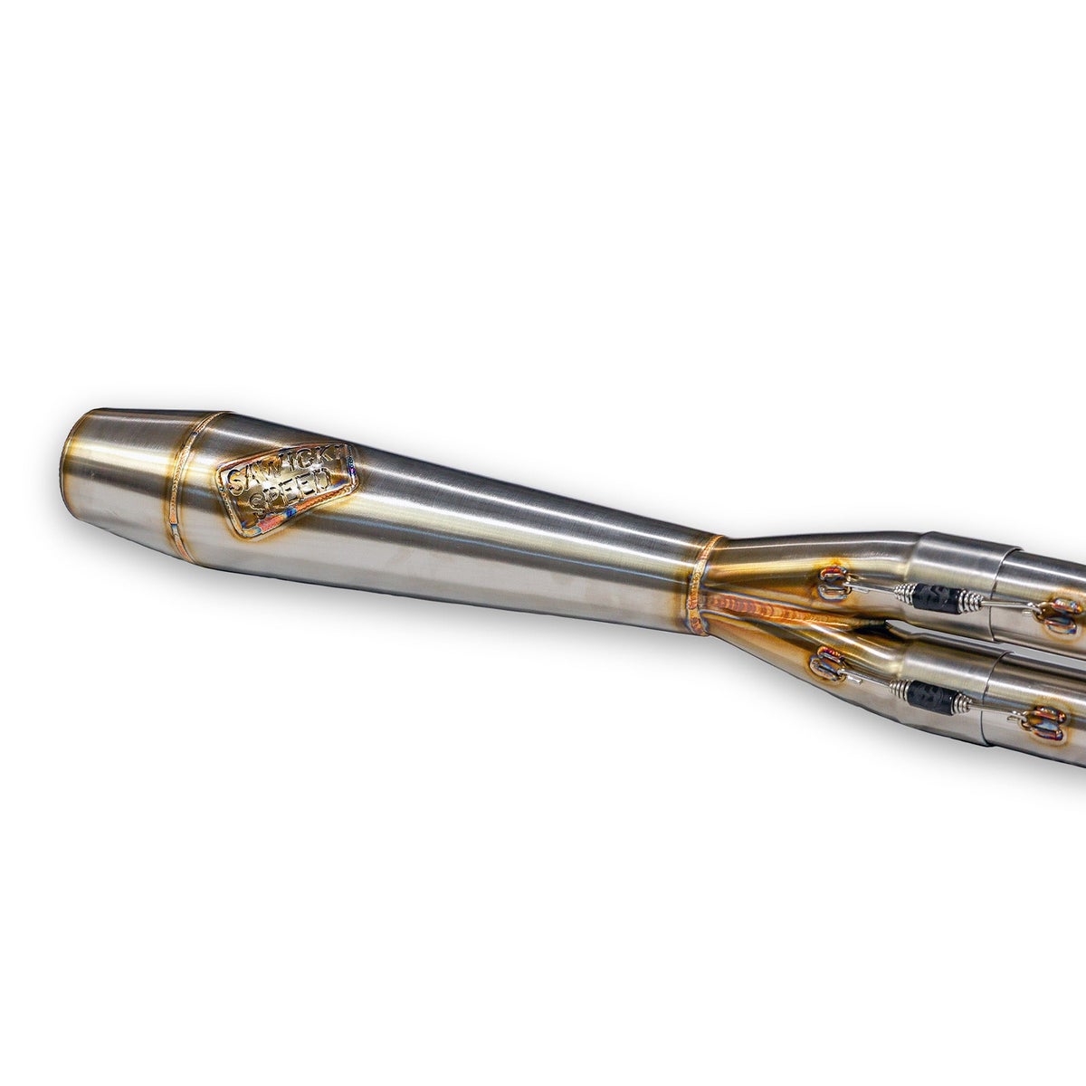 Intimidator ミッドレングス・2-1フルエキゾーストマフラー (ステンレス)5