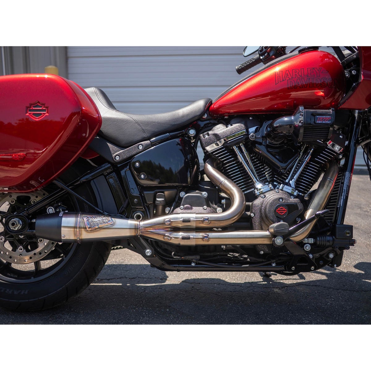 Intimidator ショーティー・2-1フルエキゾーストマフラー (ステンレス/ビレットエンド)2