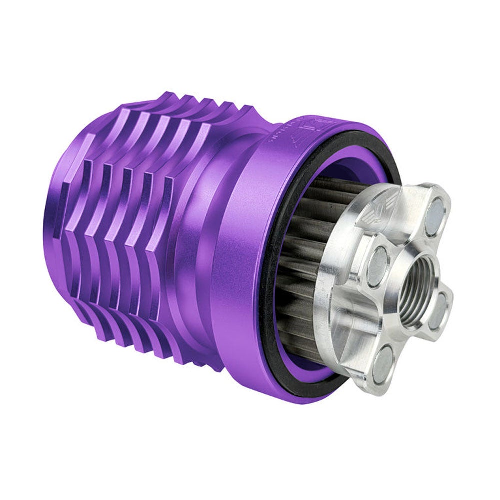 パフォーマンス マグネティック オイルフィルター パープル Figurati Designs 