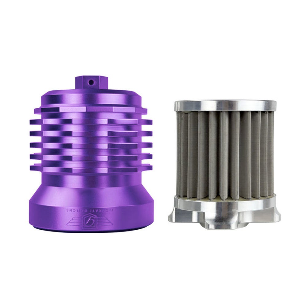 パフォーマンス マグネティック オイルフィルター パープル Figurati Designs 