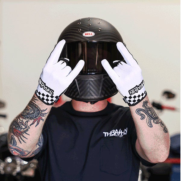 スラッシンサプライ Go Fast ステルス グローブ ホワイト 4