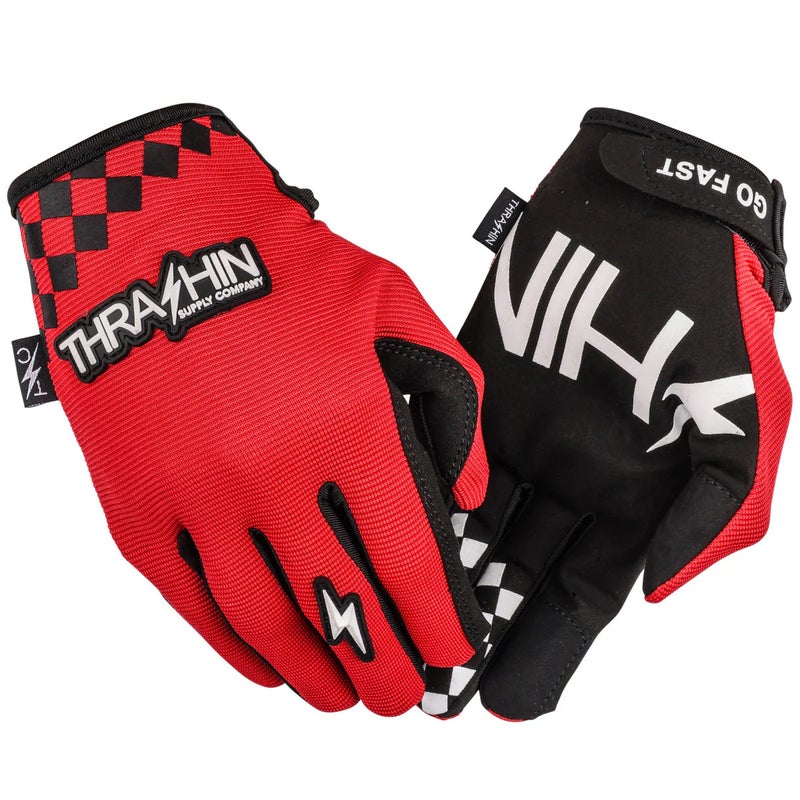 スラッシンサプライ Go Fast ステルス グローブ レッド