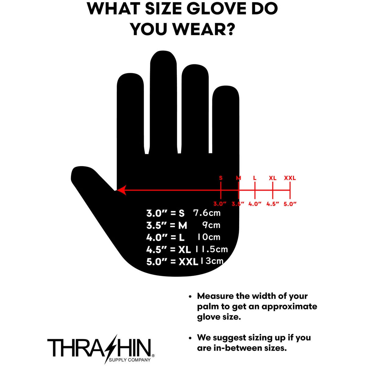 スラッシンサプライ Go Fast ステルス グローブ レッド 5