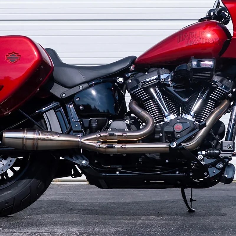 Intimidator ショーティー・2-1フルエキゾーストマフラー (ステンレス)