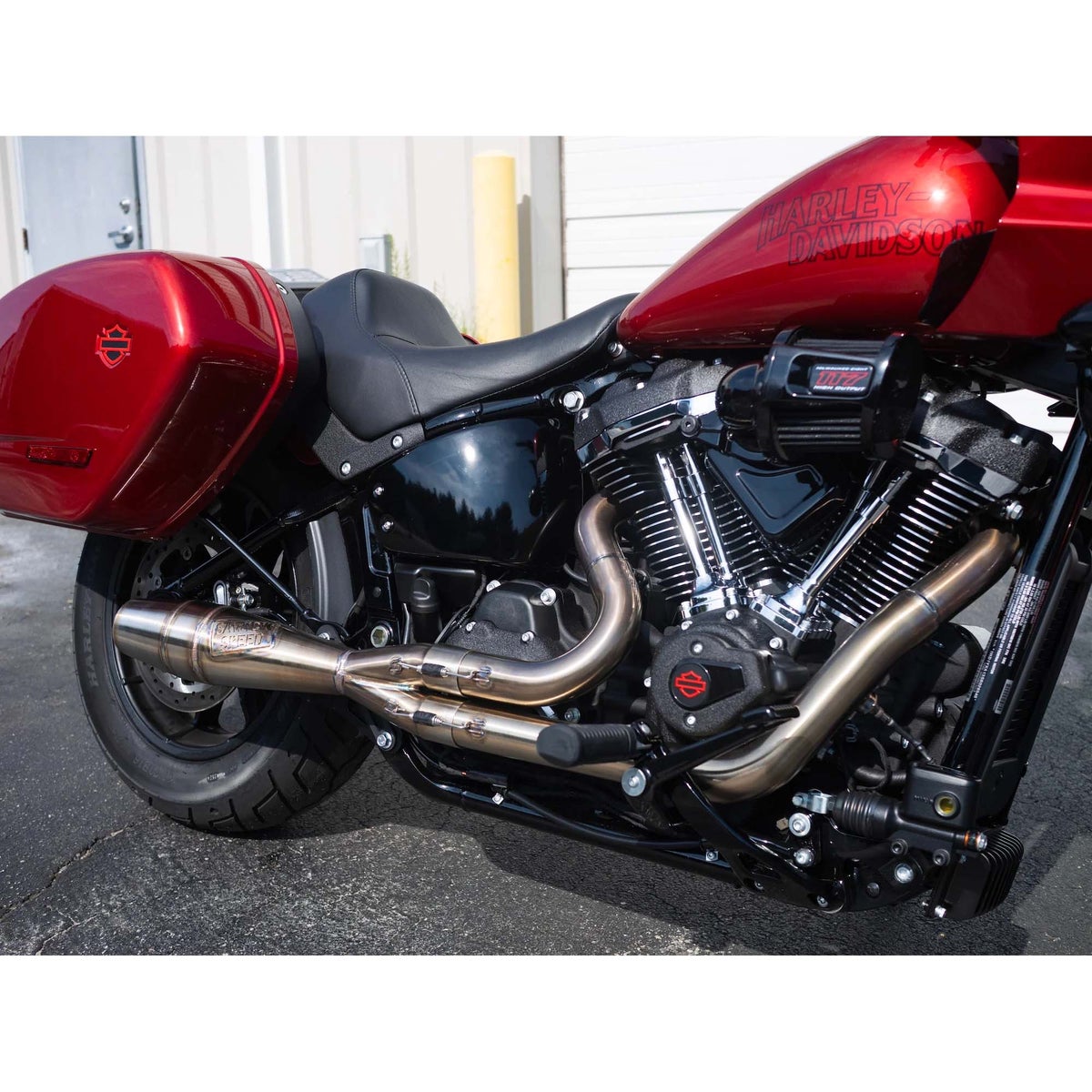 Intimidator ショーティー・2-1フルエキゾーストマフラー (ステンレス)1