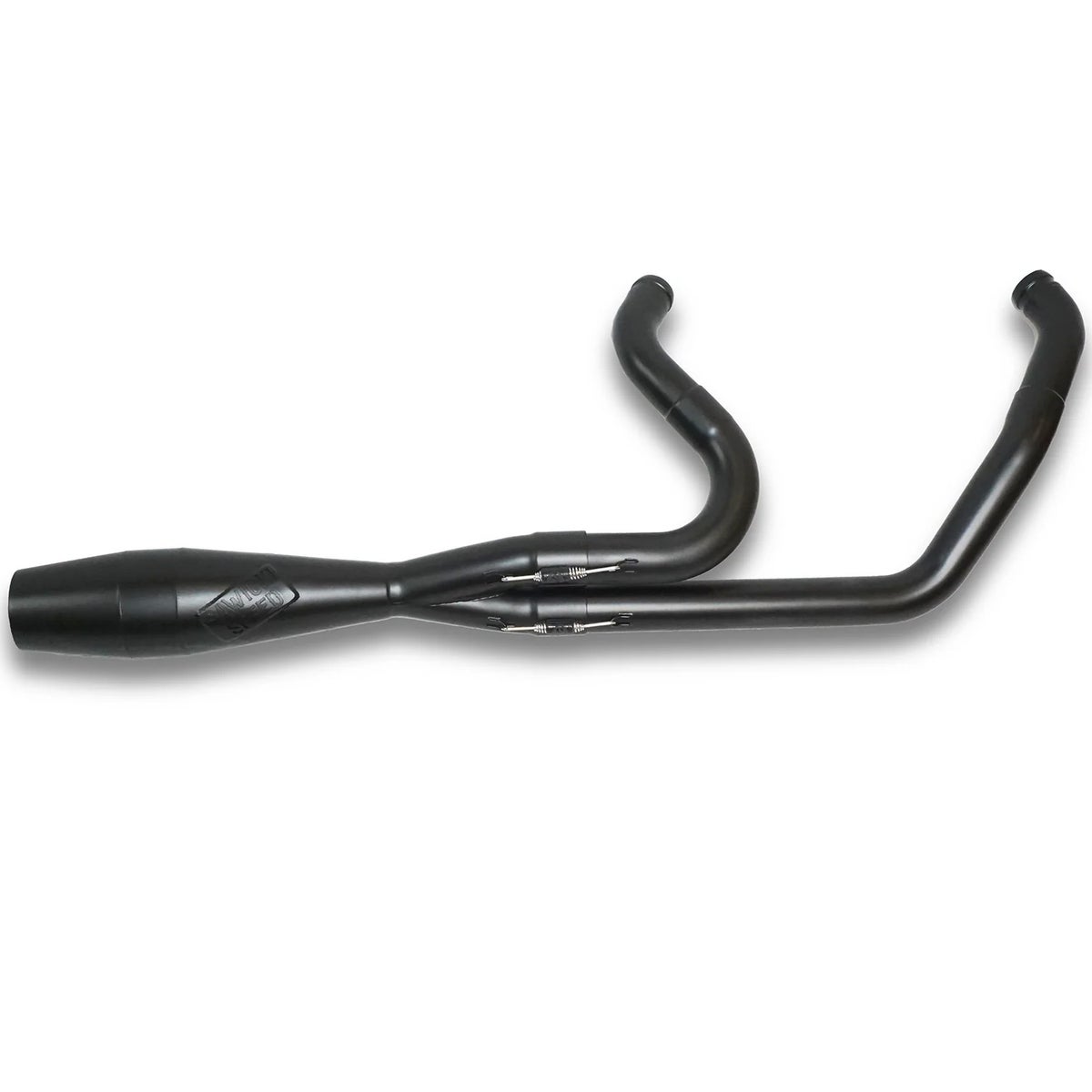 Intimidator ショーティー・2-1フルエキゾーストマフラー (ブラック)3