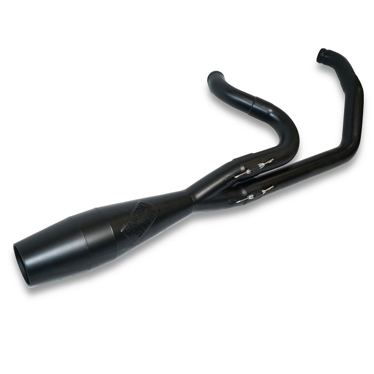 Intimidator ショーティー・2-1フルエキゾーストマフラー (ブラック)3