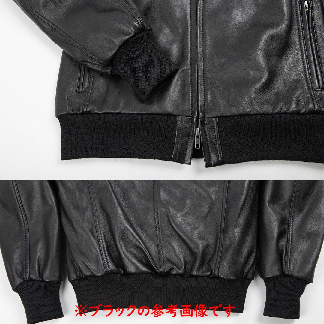 DEGNER デグナー レディース フード付き シープレザー ジャケット レッド 8