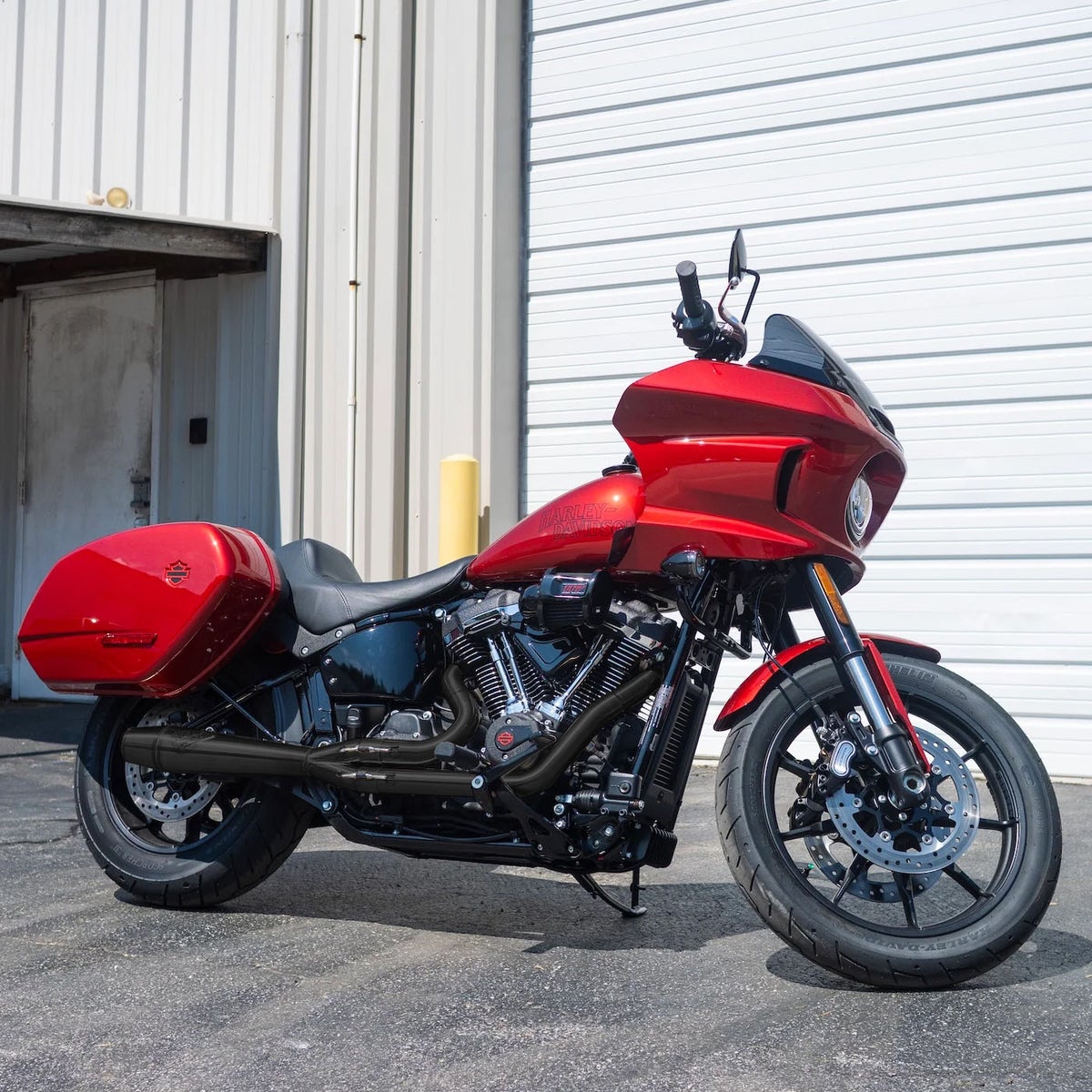 Intimidator ミッドレングス・2-1フルエキゾーストマフラー (ブラック)3