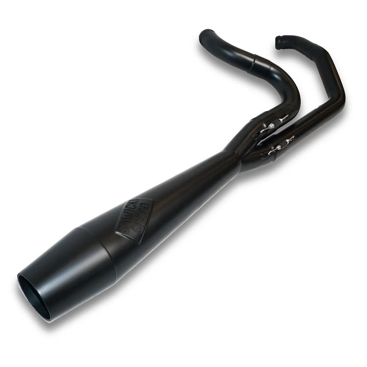 Intimidator ミッドレングス・2-1フルエキゾーストマフラー (ブラック)5