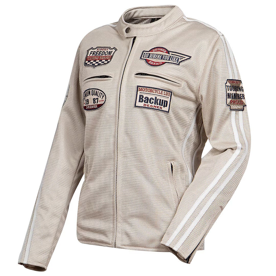 DEGNER デグナー レディース メッシュジャケット ベージュ