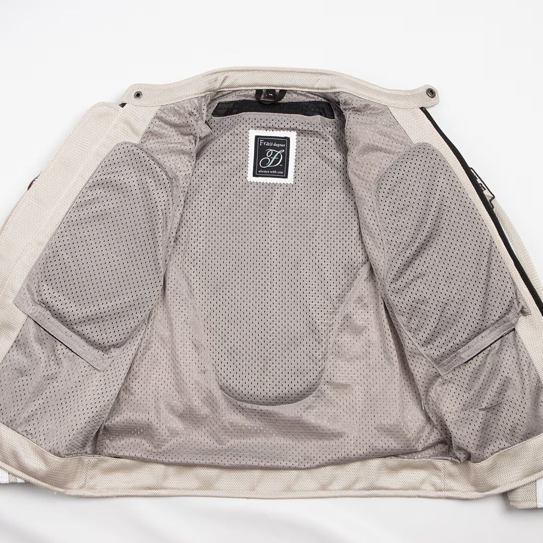 DEGNER デグナー レディース メッシュジャケット ベージュ 12