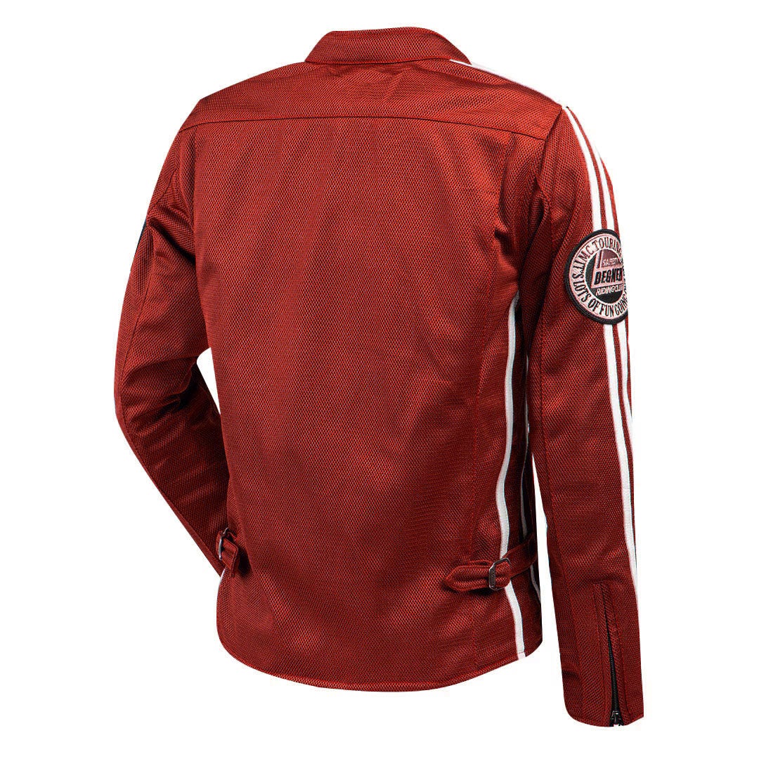 DEGNER デグナー レディース メッシュジャケット レッド 2