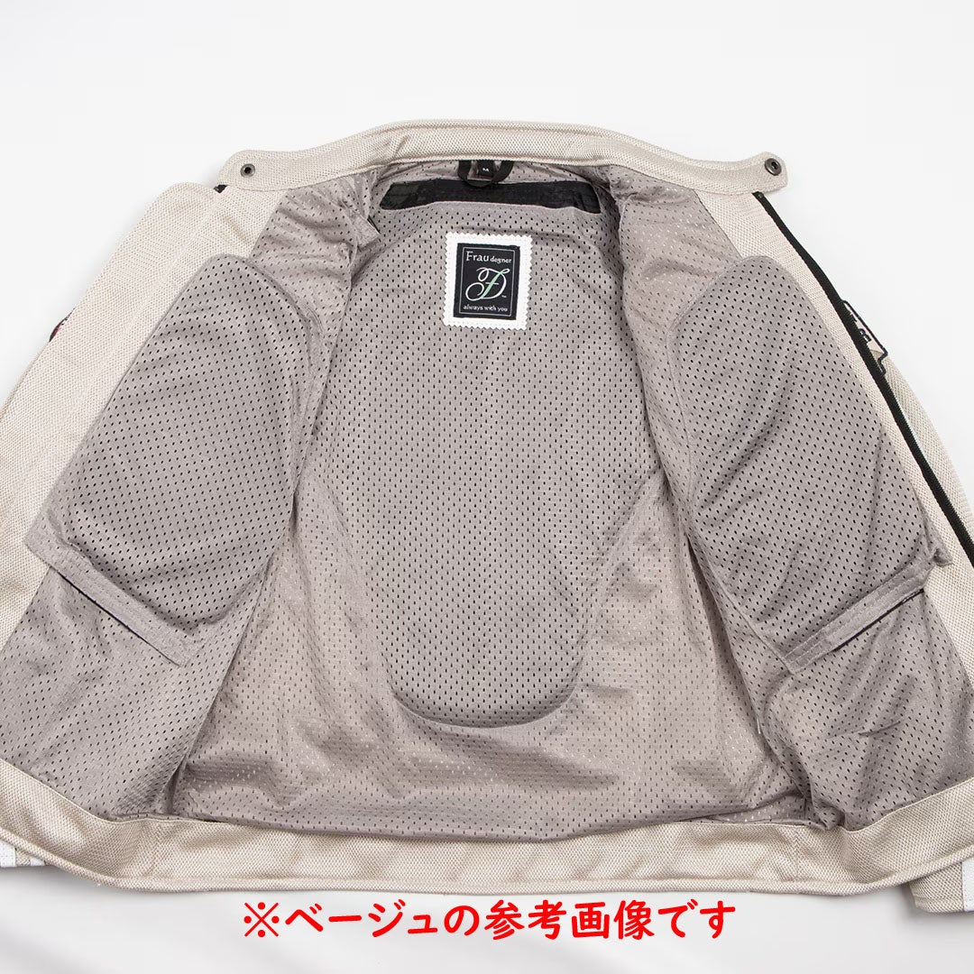 DEGNER デグナー レディース メッシュジャケット レッド 10