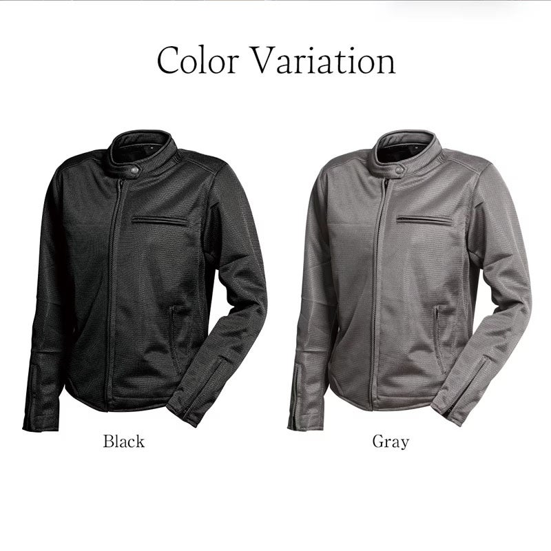 DEGNER デグナー レディース テキスタイルメッシュジャケット ブラック 4