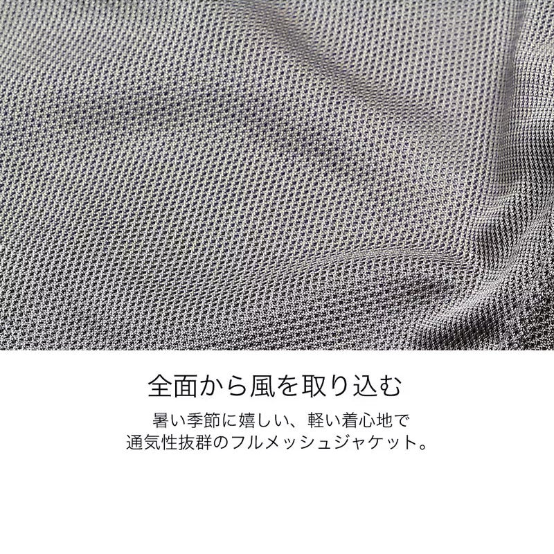 DEGNER デグナー レディース テキスタイルメッシュジャケット ブラック 6