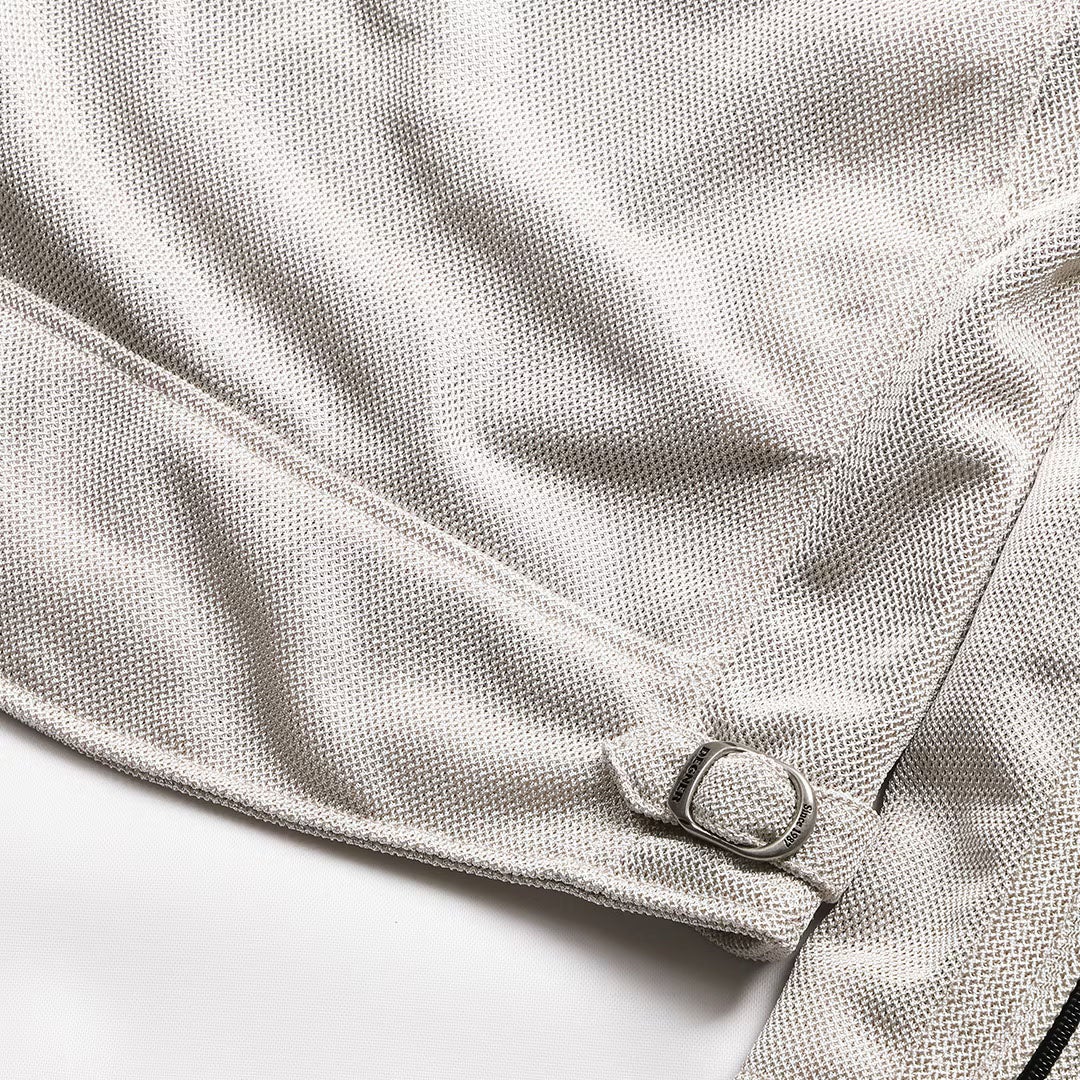 DEGNER デグナー レディース フード付き テキスタイルメッシュジャケット ブラック 8