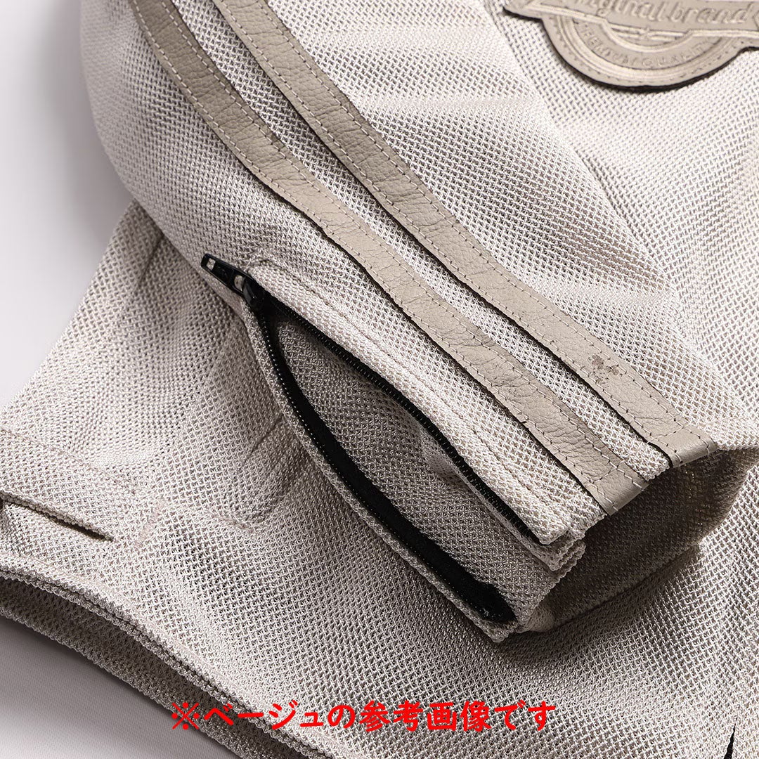 DEGNER デグナー レディース フード付き テキスタイルメッシュジャケット グレー 6