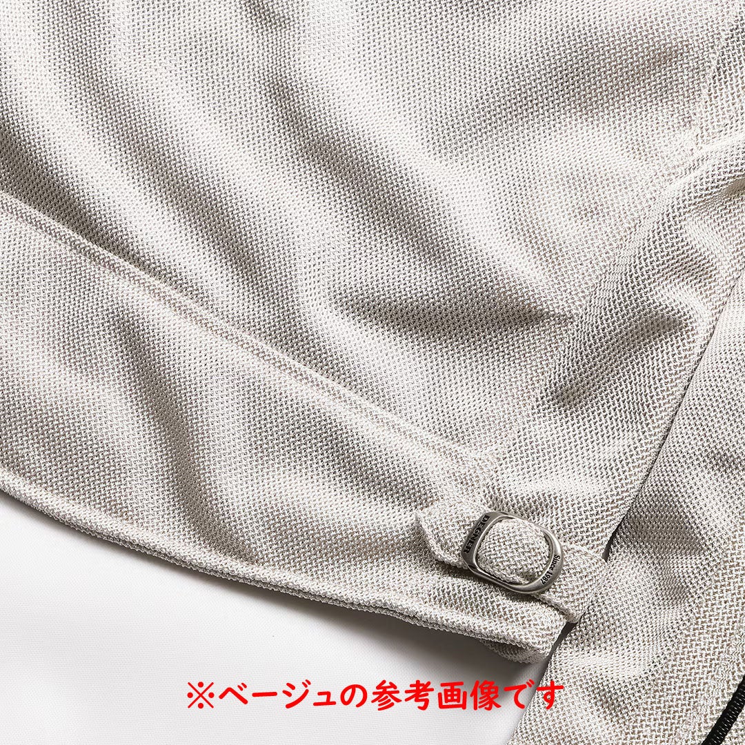 DEGNER デグナー レディース フード付き テキスタイルメッシュジャケット グレー 8