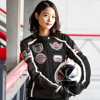 DEGNER デグナー レディース メッシュジャケット ブラック |ハーレー 