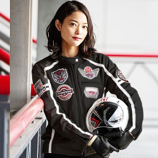 DEGNER デグナー レディース メッシュジャケット ブラック