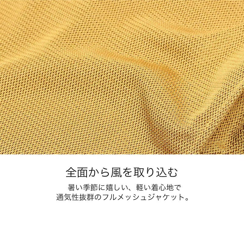 DEGNER デグナー レディース メッシュジャケット ブラック 4