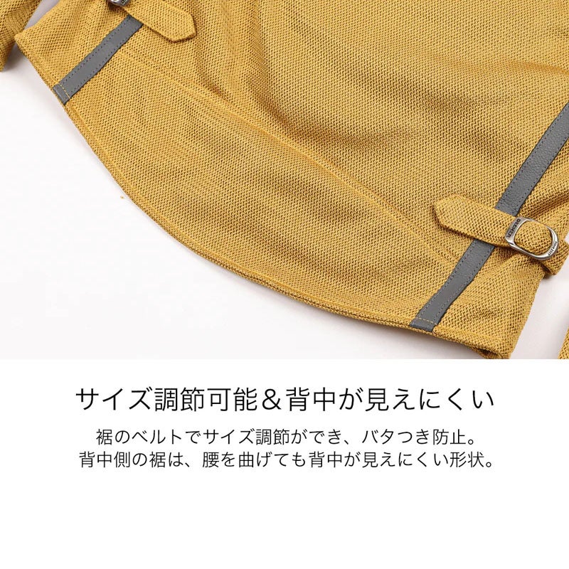 DEGNER デグナー レディース メッシュジャケット マスタード 8