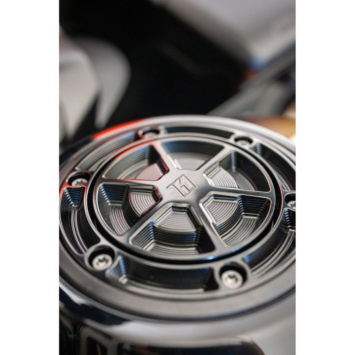 Ascentガスキャップ (グロスブラック)2