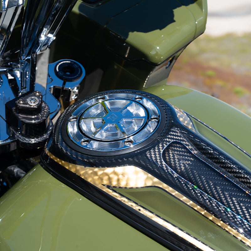 Ascentガスキャップ (クローム)