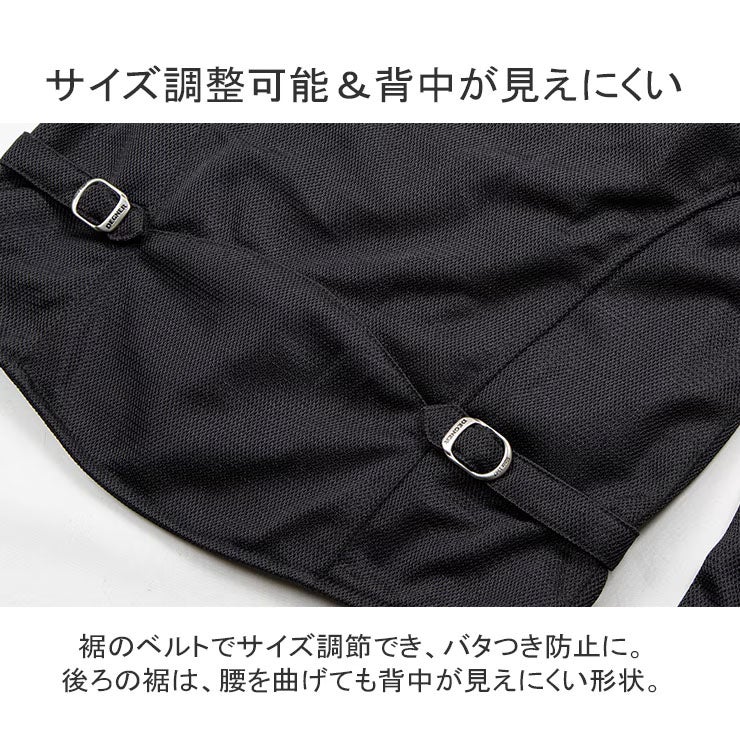 DEGNER デグナー レディース テキスタイルメッシュジャケット ブラック 6