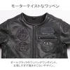 DEGNER デグナー レディース 半袖 メッシュレザージャケット 7