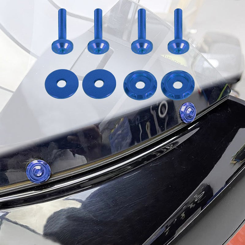 2015～2023 ロードグライド FLTR ウインドシールドボルト ブルー