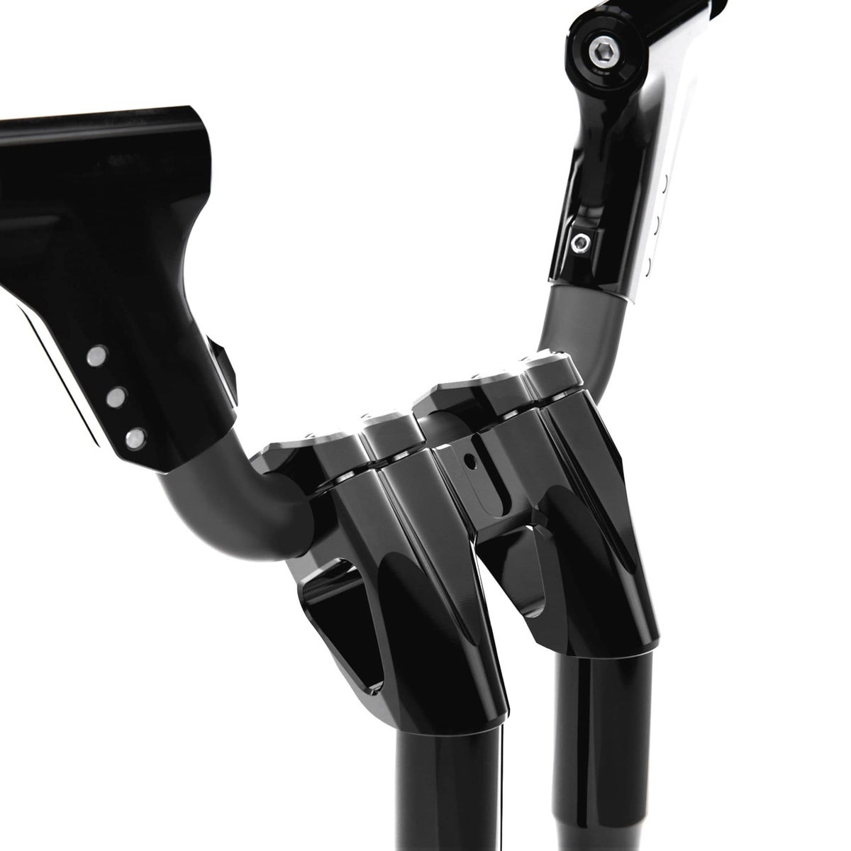 Open Road ハンドル/ライザーキット 10.5インチ ゲージマウント付 (ブラック)2