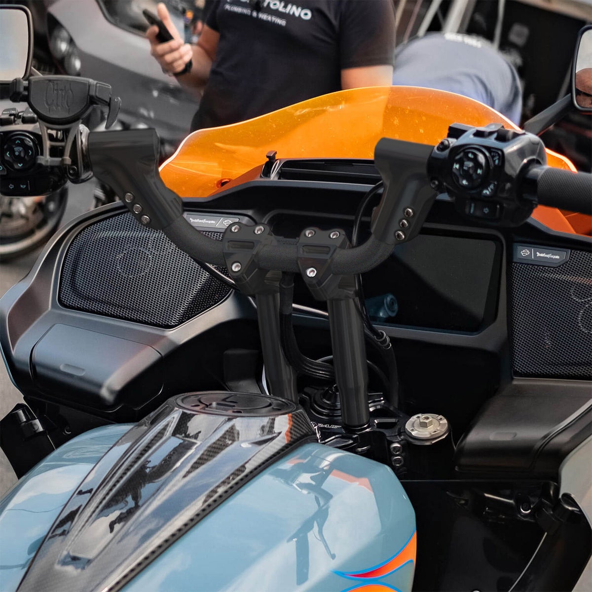 Open Road ハンドル/ライザーキット 14.5インチ (ブラック)1