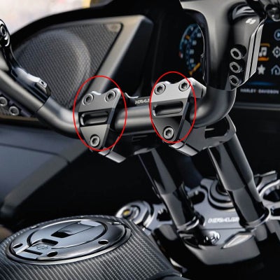 M8ツーリング、ソフテイル BA エアクリーナーキット ソリッドカバー 