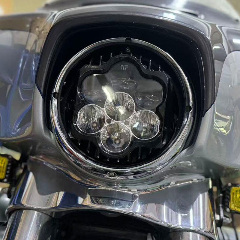 ハーレー ツーリング シャークスタイルLEDヘッドライト