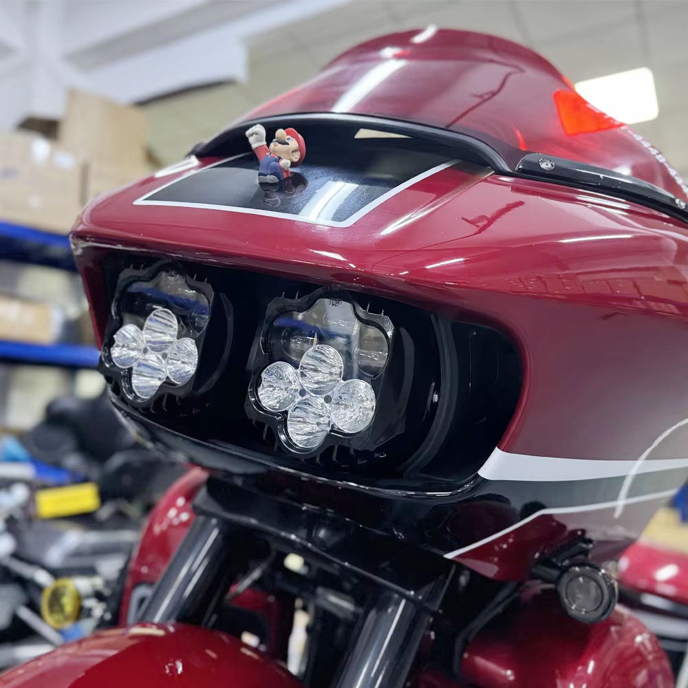 2015以降ロードグライド シャークスタイル LEDヘッドライト