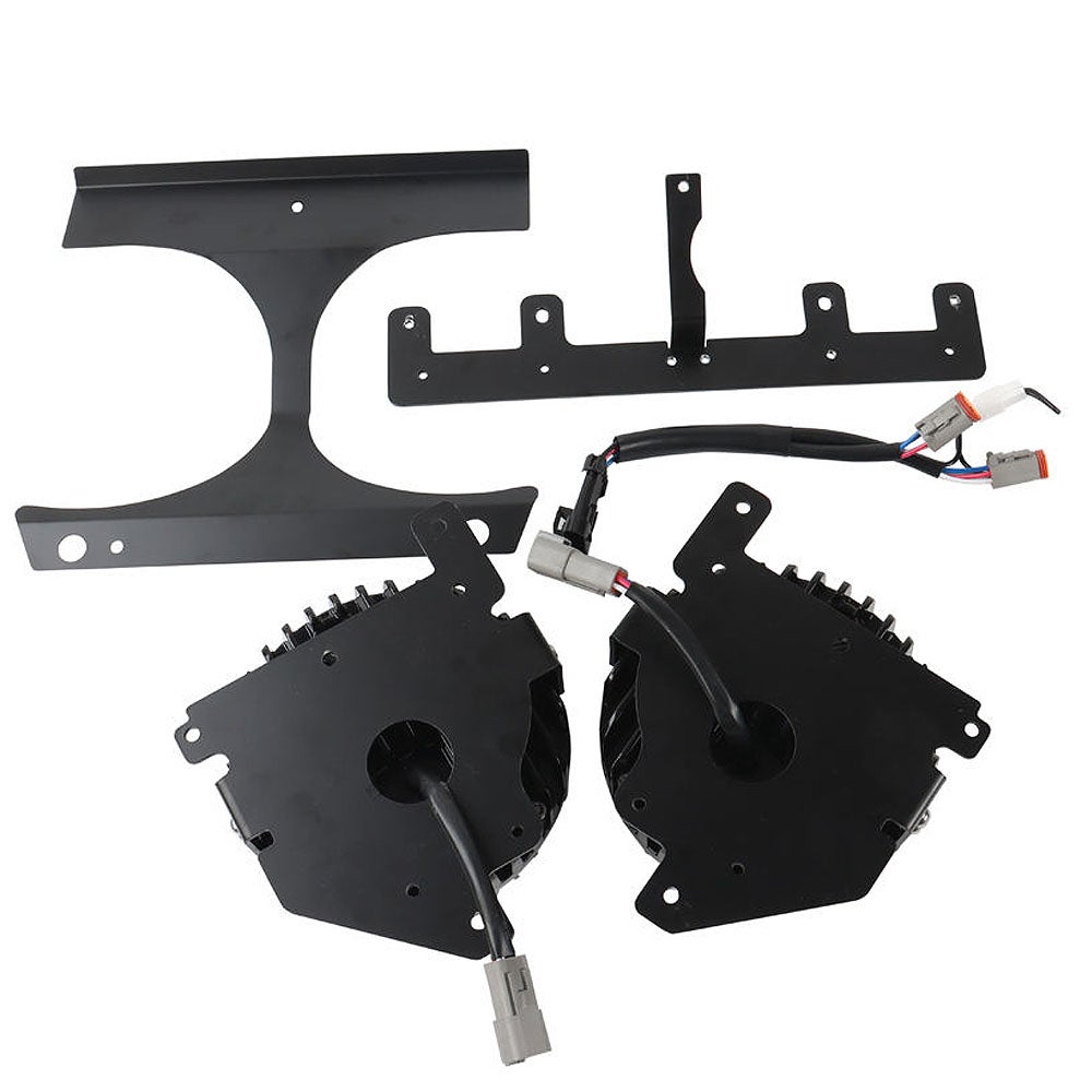 2015以降ロードグライド シャークスタイル LEDヘッドライト 5