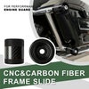アルミカーボン スライダー パフォーマンスバガー クラッシュバー用 ブラック