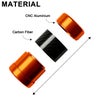 アルミカーボン スライダー パフォーマンスバガー クラッシュバー用 オレンジ 3