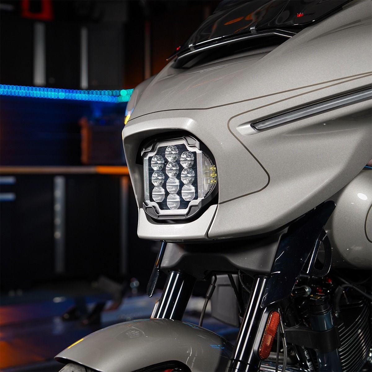 2024以降 FLHXモデル Silvertooth Performance LEDヘッドライト HOGWORKZ ホグワークズ 2