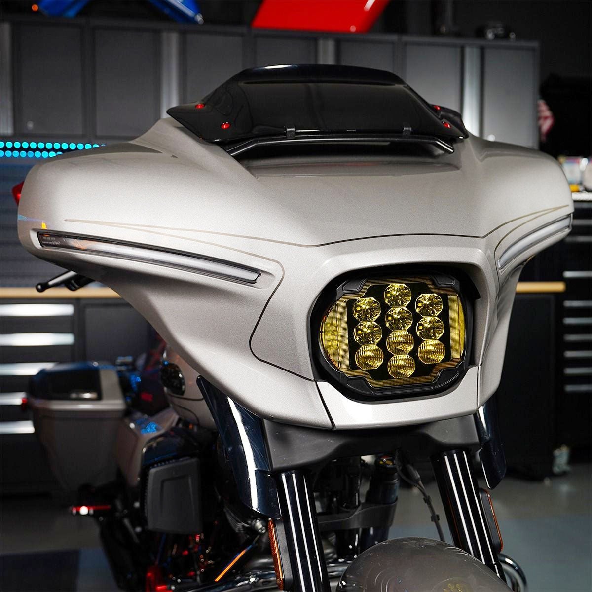 2024以降 FLHXモデル Goldtooth Performance LEDヘッドライト HOGWORKZ ホグワークズ 2