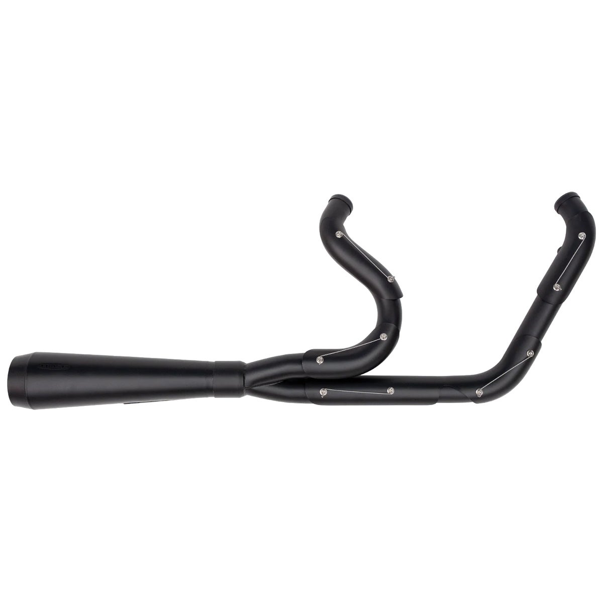 アサルト 2-1フルエキゾーストマフラー (ブラック)