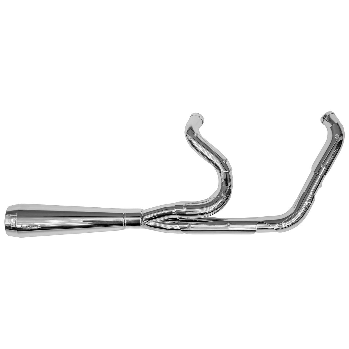 アサルト 2-1フルエキゾーストマフラー (ポリッシュ)