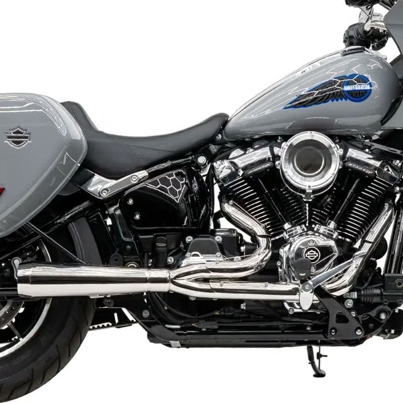 アサルト 2-1フルエキゾーストマフラー (ポリッシュ)1