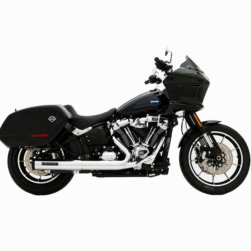 2025以降 ローライダーS/ST、ストリートボブ、ヘリテイジクラシック HP40 2-1スリップオンマフラーRinehart3