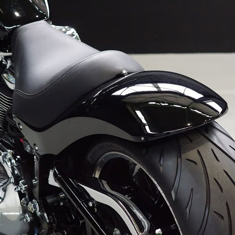 ブレイクアウト ショートリアフェンダー/シートセット (ビビッドブラック)1